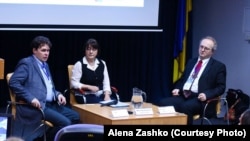 Евгений Магда, Нино Иванишвили, Руслан Шевченко. Фото Алены Зашко