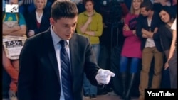 Максим Мищенко обличает оппозицию на телешоу Ксении Собчак, 2012 г.