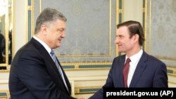 Порошенко і Гейл на зустрічі в Києві