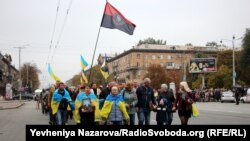 День захисника України відзначили ходою ветеранів у Запоріжжі