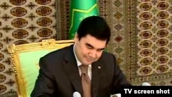 Turkmen President Gurbanguly Berdymukhammedov