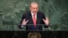 U.S. -- Turkey's President Recep Tayyip Erdogan addresses the 73rd session of the United Nations General Assembly at U.N. headquarters in New York, U.S., September 25, 2018