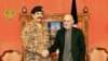 Afghan President Ashraf Ghani and Pakistani Chief of Army Staff General Raheel Sharif.