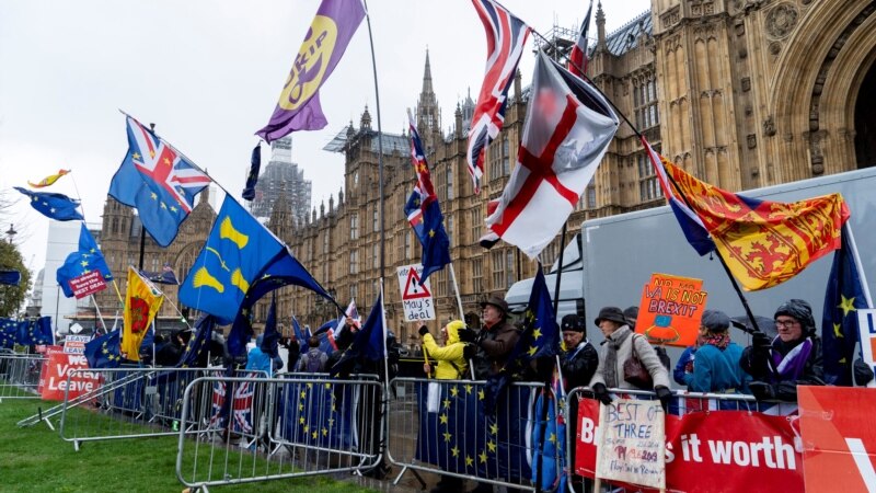Marš pristalica Brexita od Sanderlanda do Londona 