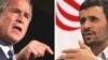 احمدی نژاد: بوش اجازه دارد در ایران سخنرانی کند