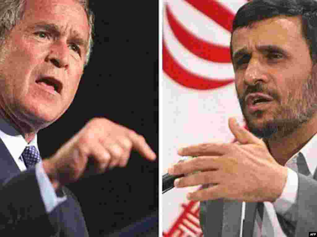 Бушу не удалось принудить Тегеран отказаться от обогащения урана. Зато он вполне успешно уклонился от попыток иранского коллеги Ахмадинеджада вызвать его на личный разговор, как тот ни старался.