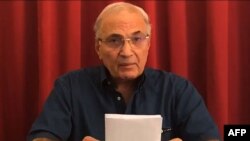 Former Egyptian Prime Minister Ahmed Shafiq (file photo)