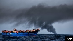 According to the International Organization for Migration more than 4,000 migrants have died in the Mediterranean so far this year (file photo).