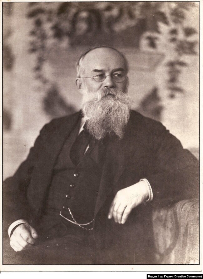 Михайло Грушевський (1866–1934) – історик, громадський та політичний діяч. Голова Центральної Ради Української Народної Республіки (1917–1918)