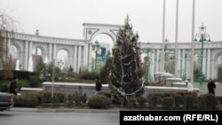 Ашкабат, главен град на Туркменистан.