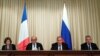 Întâlnirea miniștrilor francezi ai apărării şi de externe Florence Parly şi Jean-Yves Le Drian cu omologii lor ruşi Sergei Lavrov şi Sergei Şoigu 