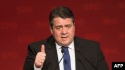 German Economy Minister Sigmar Gabriel