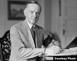 Calvin Coolidge, al 30-lea președinte american (Foto: Biblioteca Centrală Universitară, Iași)