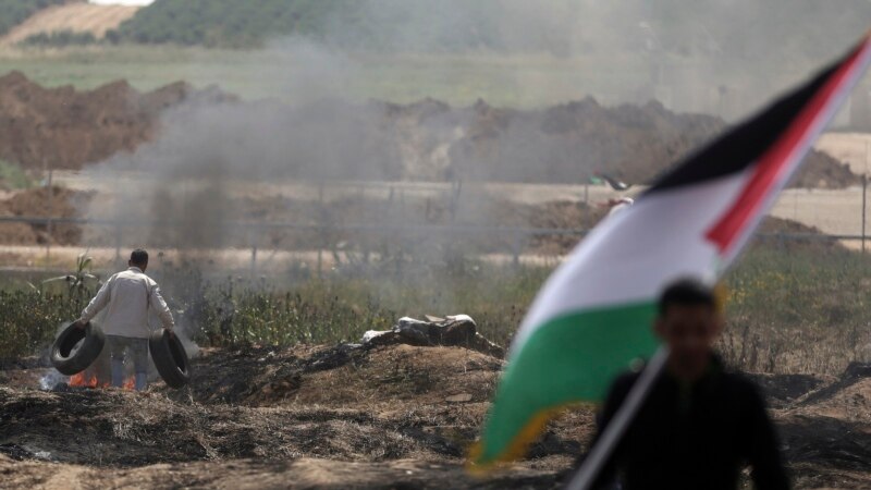 Gaza zolagyndaky palestin protestlerinde ýedi adam öldürildi