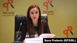 Dina Bajramspahić, građanska aktivistkinja Podgorica, 6. novembar 2018.