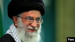 President Mahmud Ahmadinejad fell out of favor with Iran's Supreme Leader Ayatollah Ali Khamenei (above) due to a power struggle.