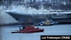 Пожар на носачот на авиони, 12 декември 2019. 