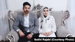 رحیمه کاتبی و حسین رضایی دو تن از سرنشینان طیاره اوکراینی ای که در تهران سقوط کرد