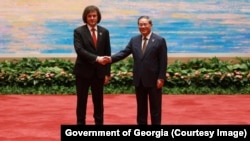 Irakli Kobakhidze la Beijing, în noiembrie 2025.