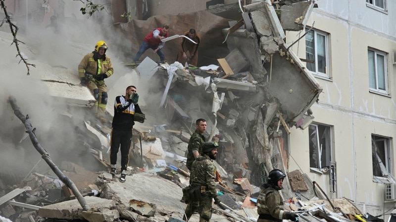Порасна бројот на загинати при уривањето на руската зграда во Белгород