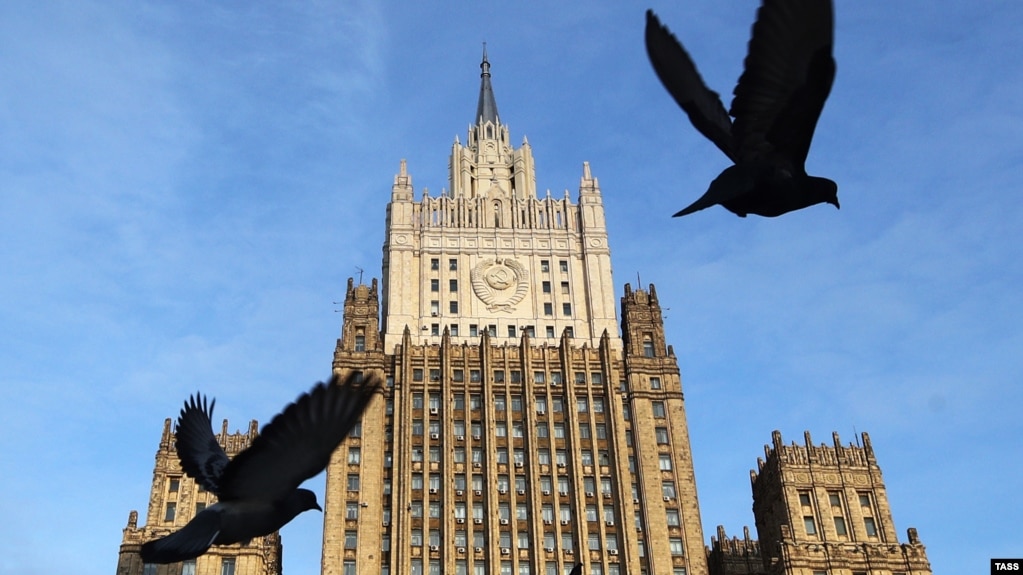 The Russian Foreign Ministry said it had summoned a senior U.S. diplomat and handed them a list of American diplomatic staff who had been declared personae non gratae.