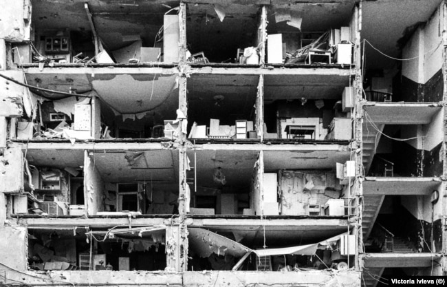 22 апреля 2022 года. Харьков, улица Космонавтов, 2.