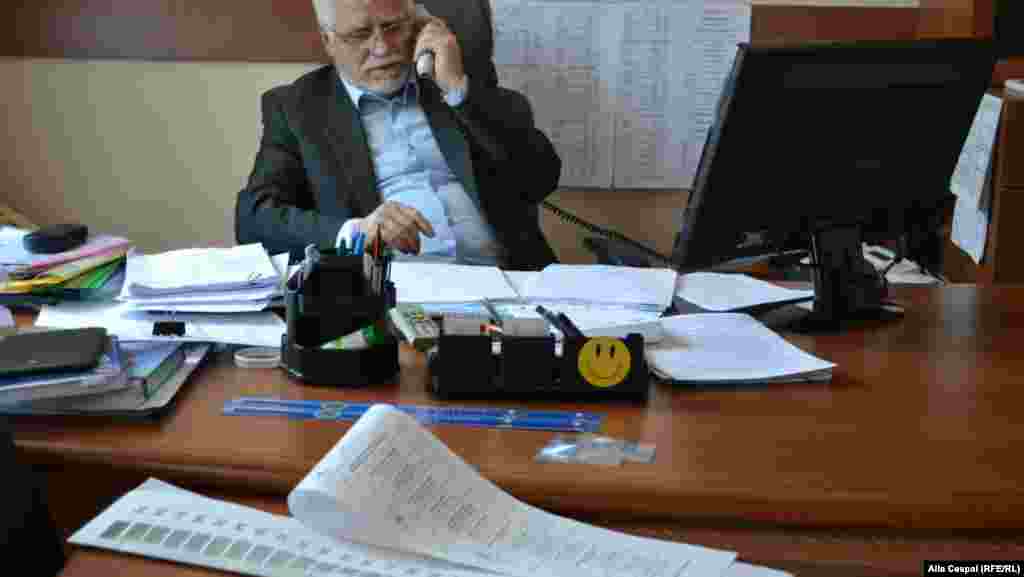 Ștefan Urîtu, vicepreședintele Comisiei Electorale Centrale de la Chișinău.