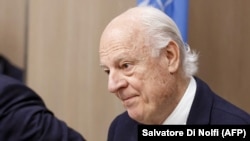 UN Special Envoy for Syria Staffan de Mistura 