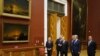 RUSSIA -- Heads of ex-Soviet nations tour the State Russian Museum with Vladimir Putin in St. Petersburg, Dec. 27, 2022. AP Photo. 