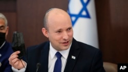 نفتالی بنت می‌گوید اسرائیل «اقدام» علیه ایران را «وارد مرحله بالاتری کرده است»