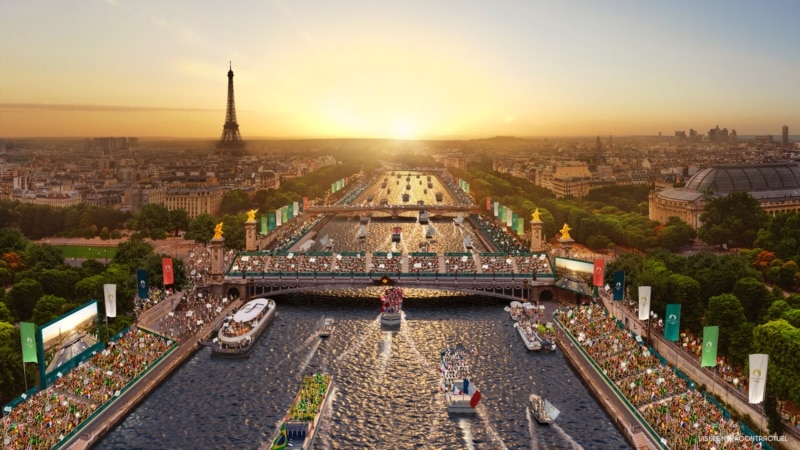 მაკრონი: პარიზის ოლიმპიური თამაშების გახსნის ცერემონია შესაძლოა აღარ ჩატარდეს მდინარე სენაზე