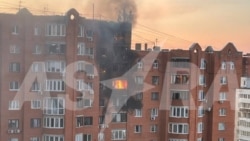 Уфада дроннарның берсе Гафури урамындагы торак йортка бәрелде