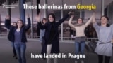 Georgian Ballerinas Celebrate Visa-Free EU Travel