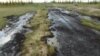 Russia - oil spill in Komi republic - environment - screen grab