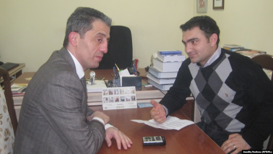 Səlim Babullaoğlu və Cavid Zeynallı (sağda)