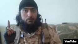 A purported file photo of Tajik Islamic State militant named Abu Kholidi Kulobi.