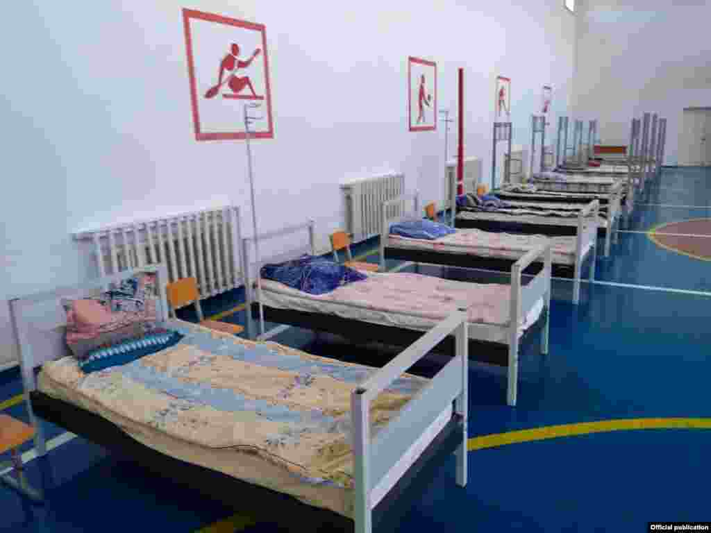 More than 1,300 new beds have been set up in Issyk-Kul.