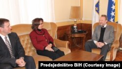 BiH Presidency member Bakir Izetbegović received Ambassador of the United States in Bosnia and Herzegovina Maureen Cormack
