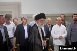 دیدار سینماگران با آیت‌الله خامنه‌ای در خرداد ۸۵