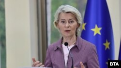 Претседателката на Европската комисија, Урсула фон дер Лајен