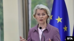 Урсула фон дер Лајен на прес-конференција/31.08.2025