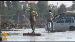فيضانات في شوارع بغداد