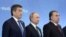 Кыргызстан, Орусия, Тажикстан президенттери. 2019-жыл. Бишкек. 