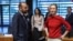 EU foreign policy chief Kaja Kallas and Armenian Foreign Minister Ararat Mirzoyan talk at the start of a meeting in Luxembourg, June 15, 2026.
