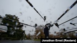 Donald Tramp u Vašingtonu pre polaska na samit u Londonu