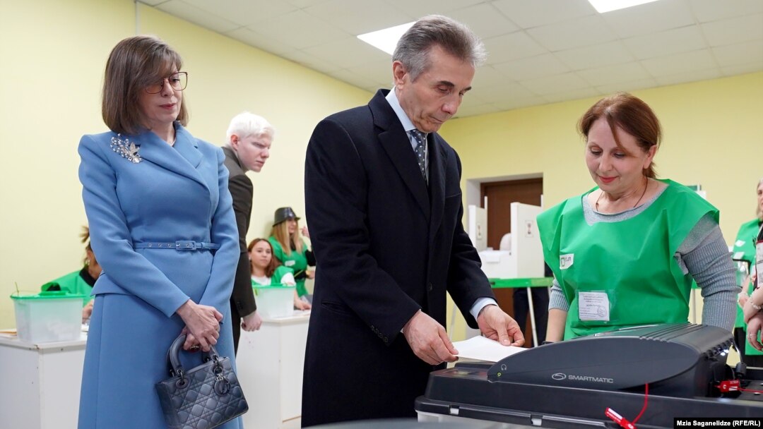 Бидзина Иванишвили на выборах 2024 года