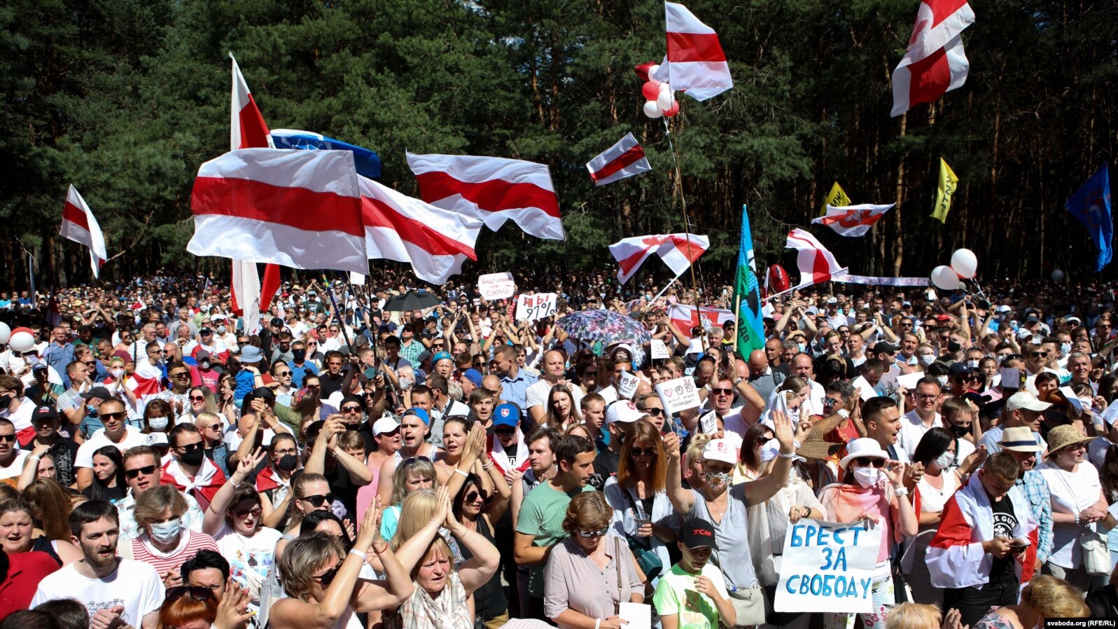 Беларусь Митинг Фото