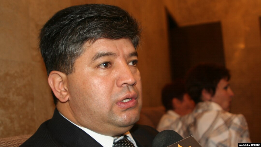 Former Kyrgyz Social Protection Minister Ravshan Sabirov (file photo)