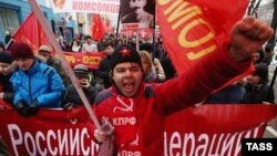 La Moscova la 23 februarie...