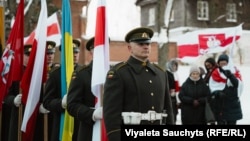 Цырымонія ўшанаваньня памяці паўстанцаў 1863 году